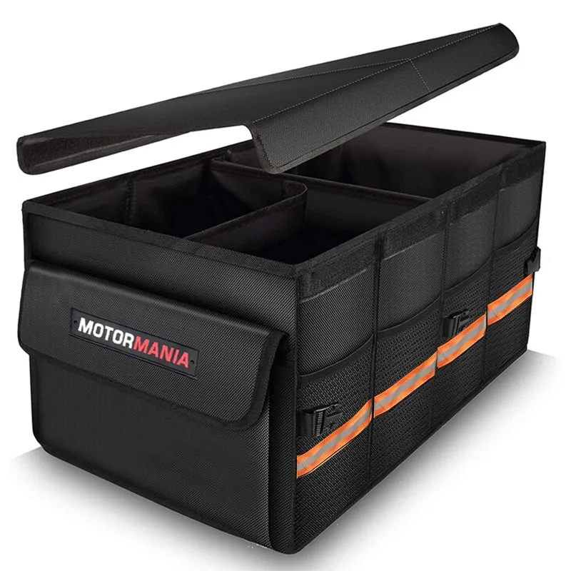 MOTORMANIA Foldable Car Trunk Organizer