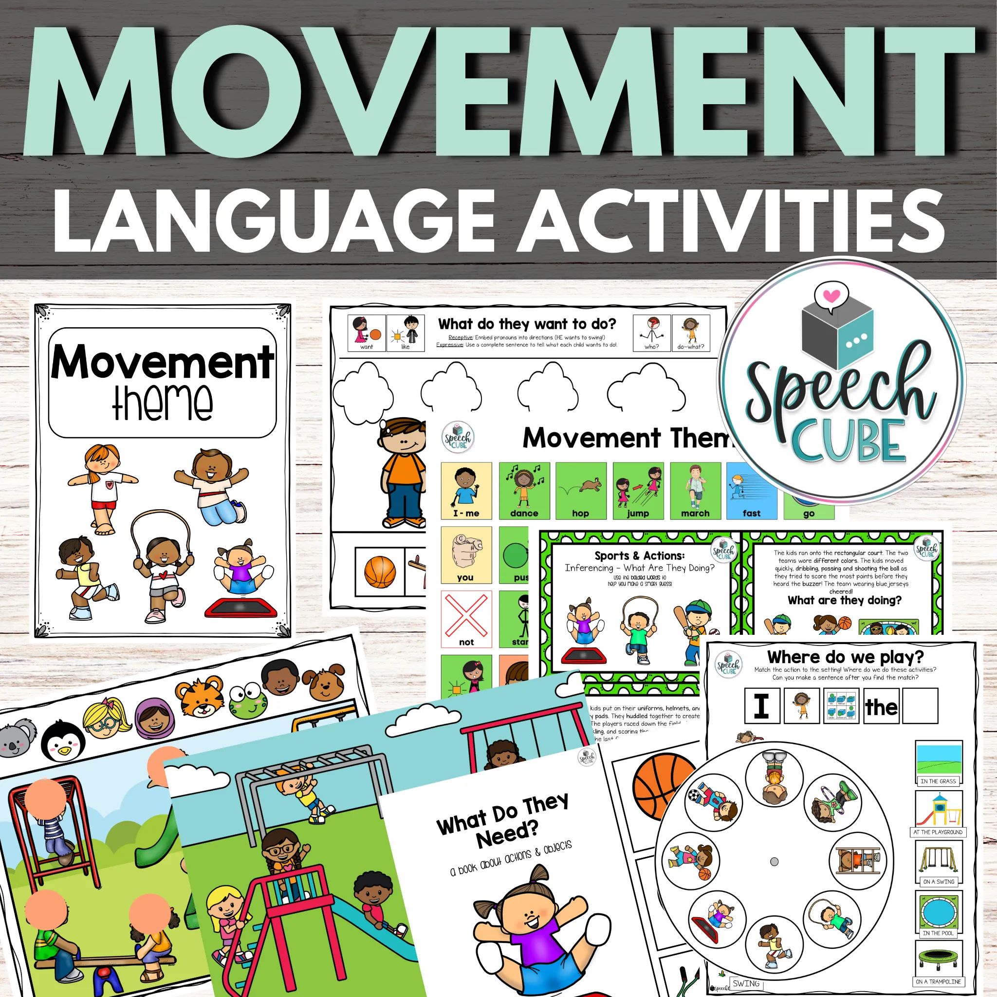 Movement Themed Language Activities