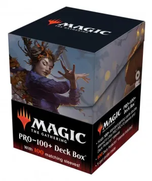 MTG: Commander Innistrad Midnight Hunt PRO 100  Deck Box and 100ct sleeves V1