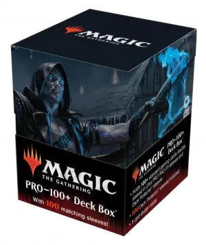 MTG: Commander Innistrad Midnight Hunt PRO 100  Deck Box and 100ct sleeves V2