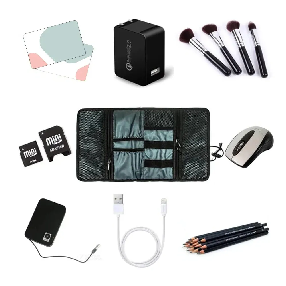 Multifunctional Travel Digital Cable Storage Bag – Lightweight, Waterproof, Portable Organizer for Electronic Accessories