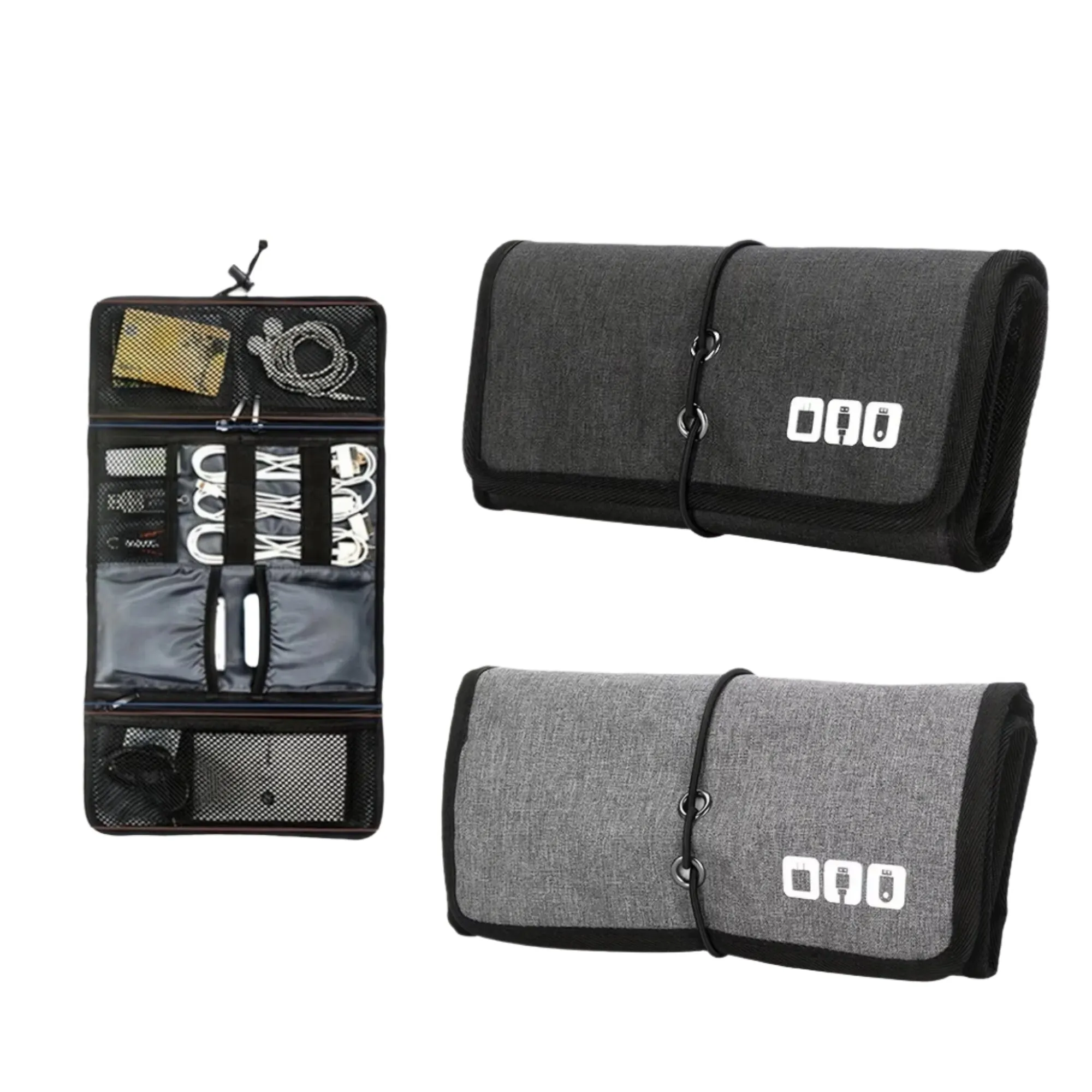 Multifunctional Travel Digital Cable Storage Bag – Lightweight, Waterproof, Portable Organizer for Electronic Accessories