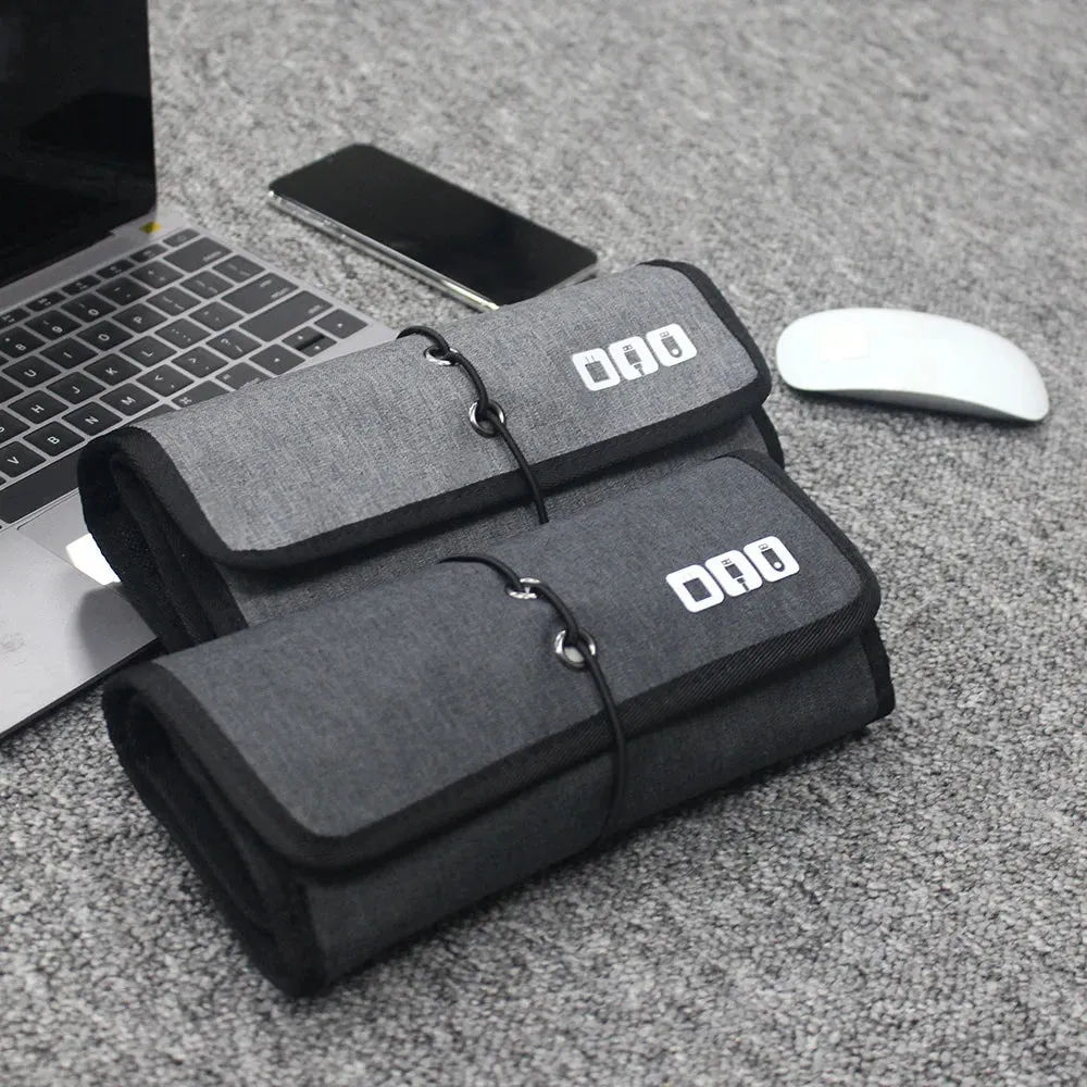 Multifunctional Travel Digital Cable Storage Bag – Lightweight, Waterproof, Portable Organizer for Electronic Accessories