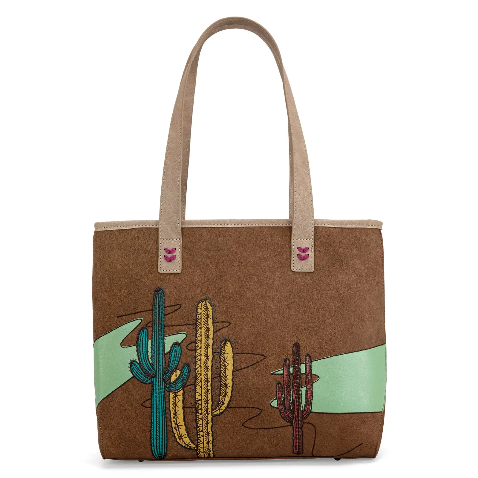 MW1309G-8317W  Montana West Embroidered Tote with Wallet Set