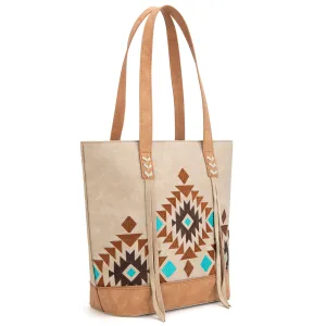 MW1312G-8317  Montana West Embroidered Collection Tote