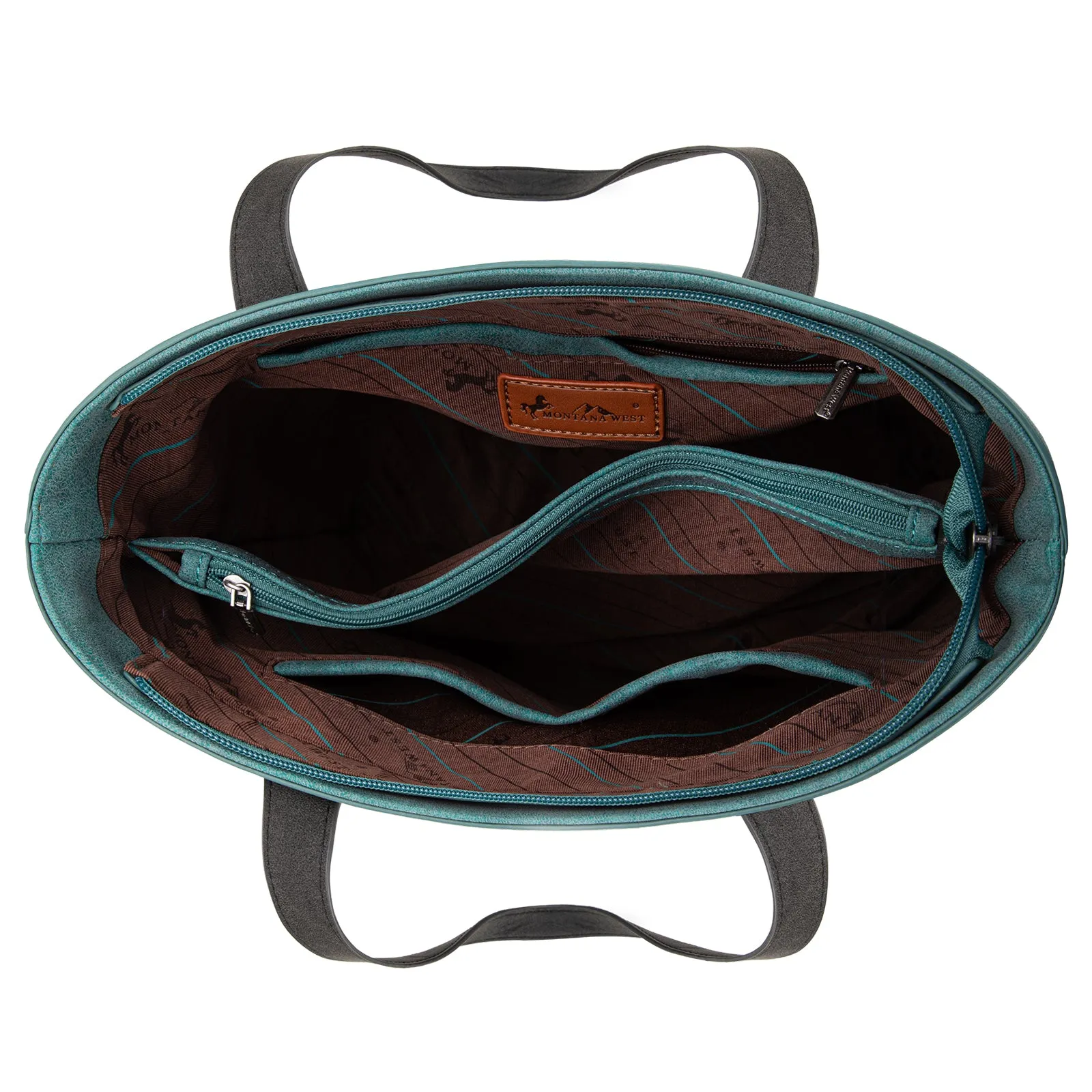 MW1312G-8317  Montana West Embroidered Collection Tote
