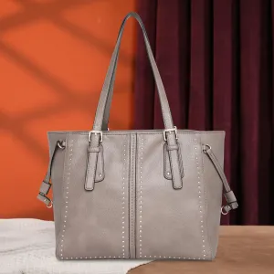MWC-1002    Montana West  Tote Bag - Khaki