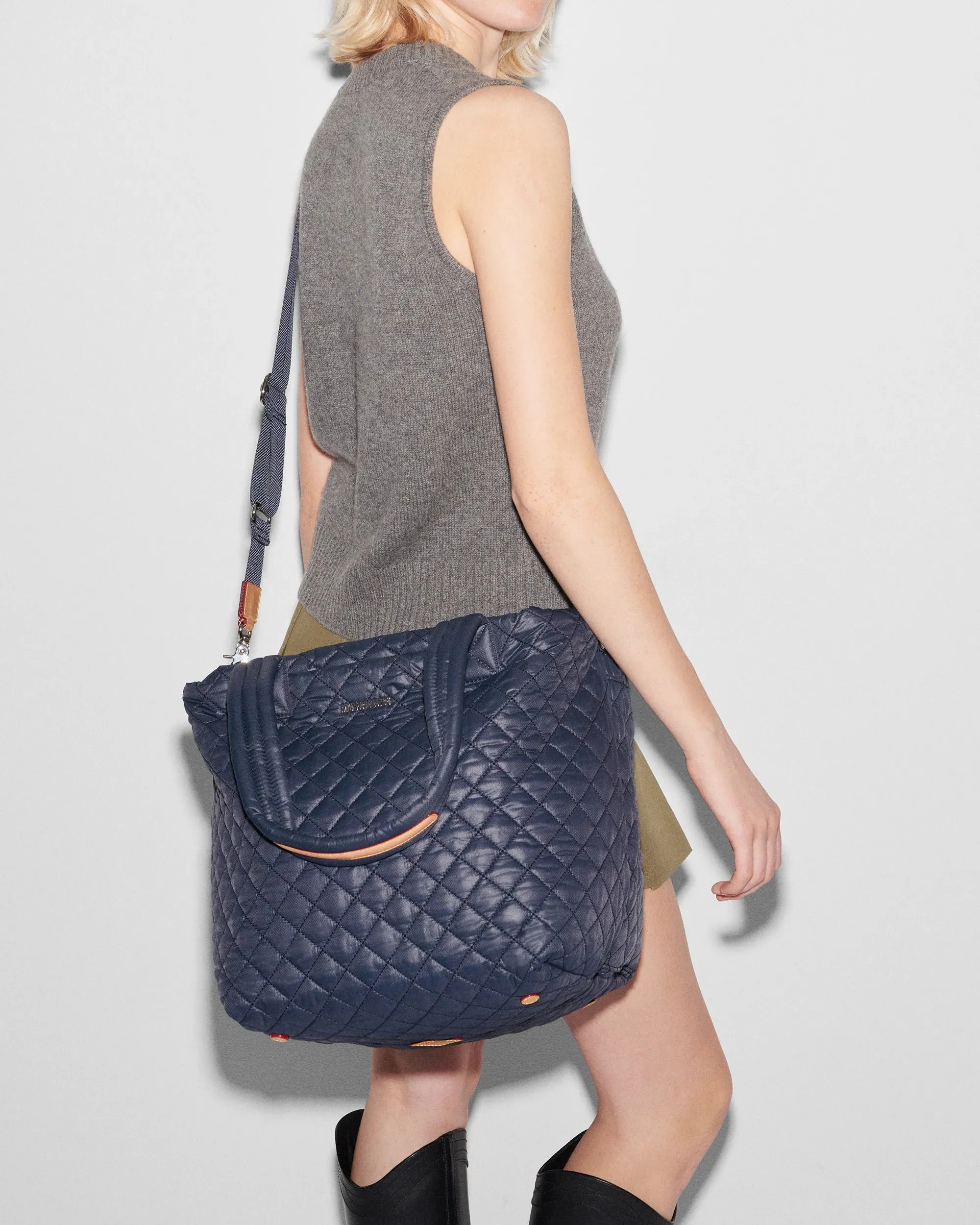 MZ Wallace Medium Metro Tote Deluxe - Dawn