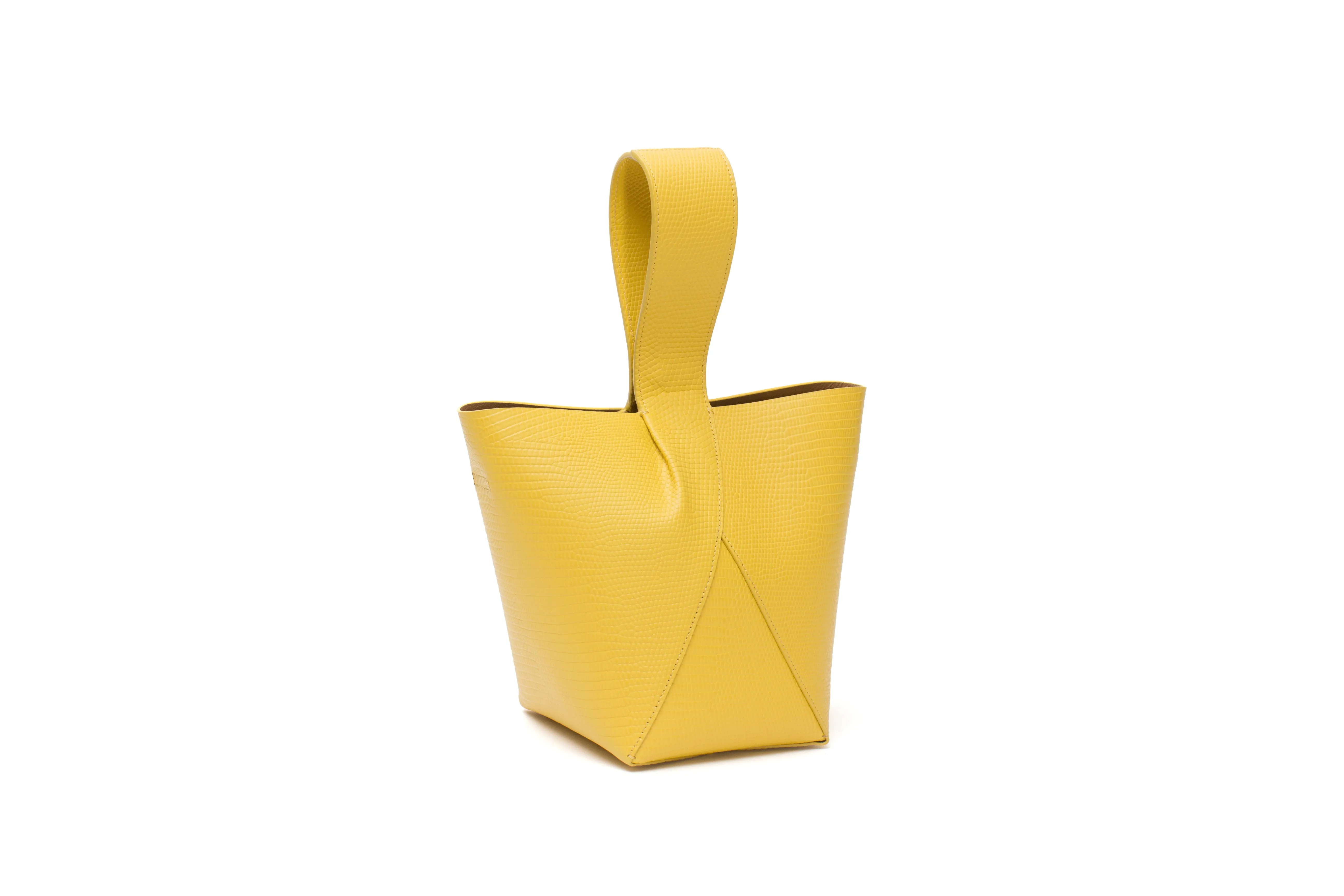 Nº49 Cross Handle Bucket - Sunflower Lizard