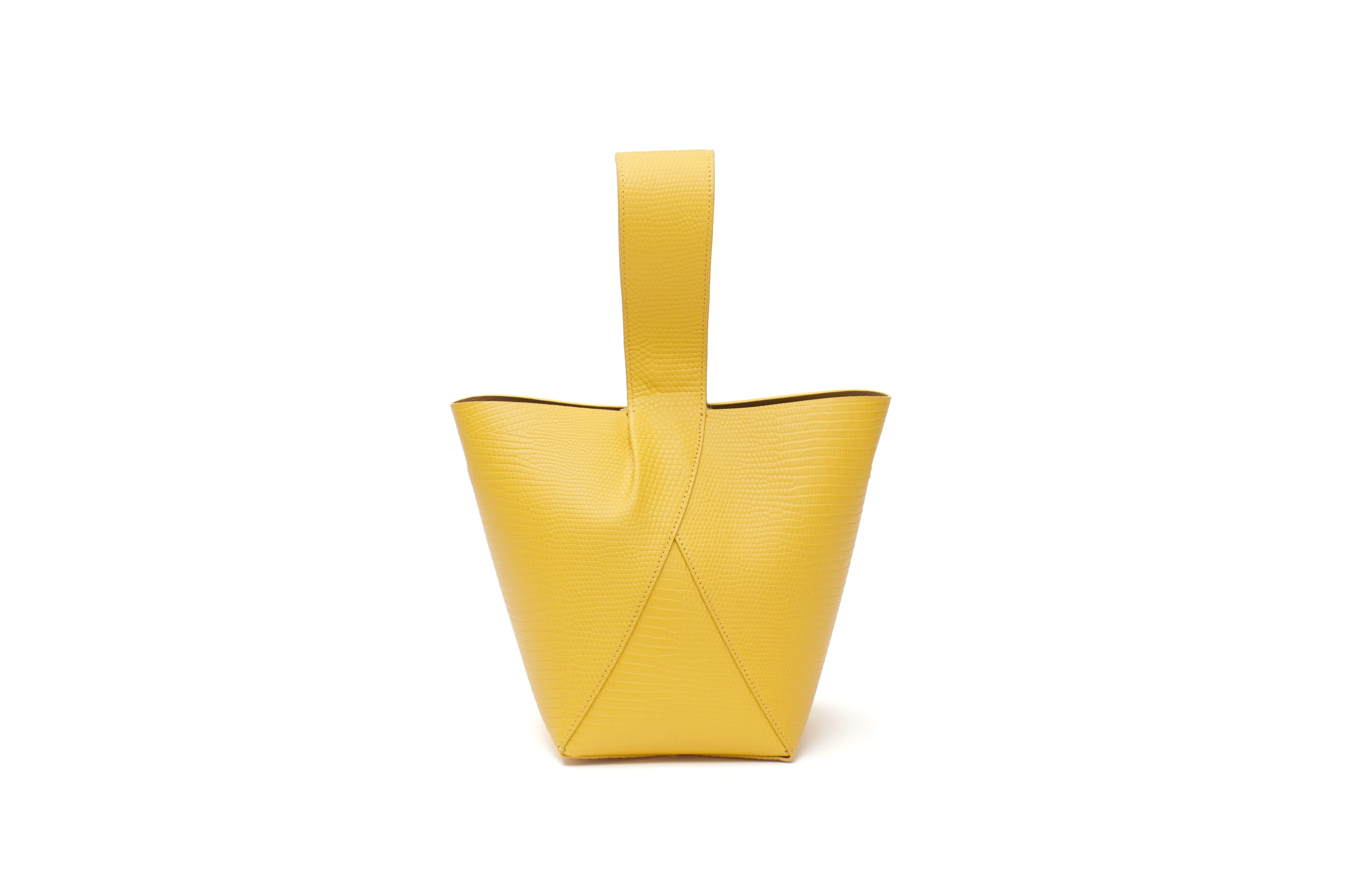Nº49 Cross Handle Bucket - Sunflower Lizard