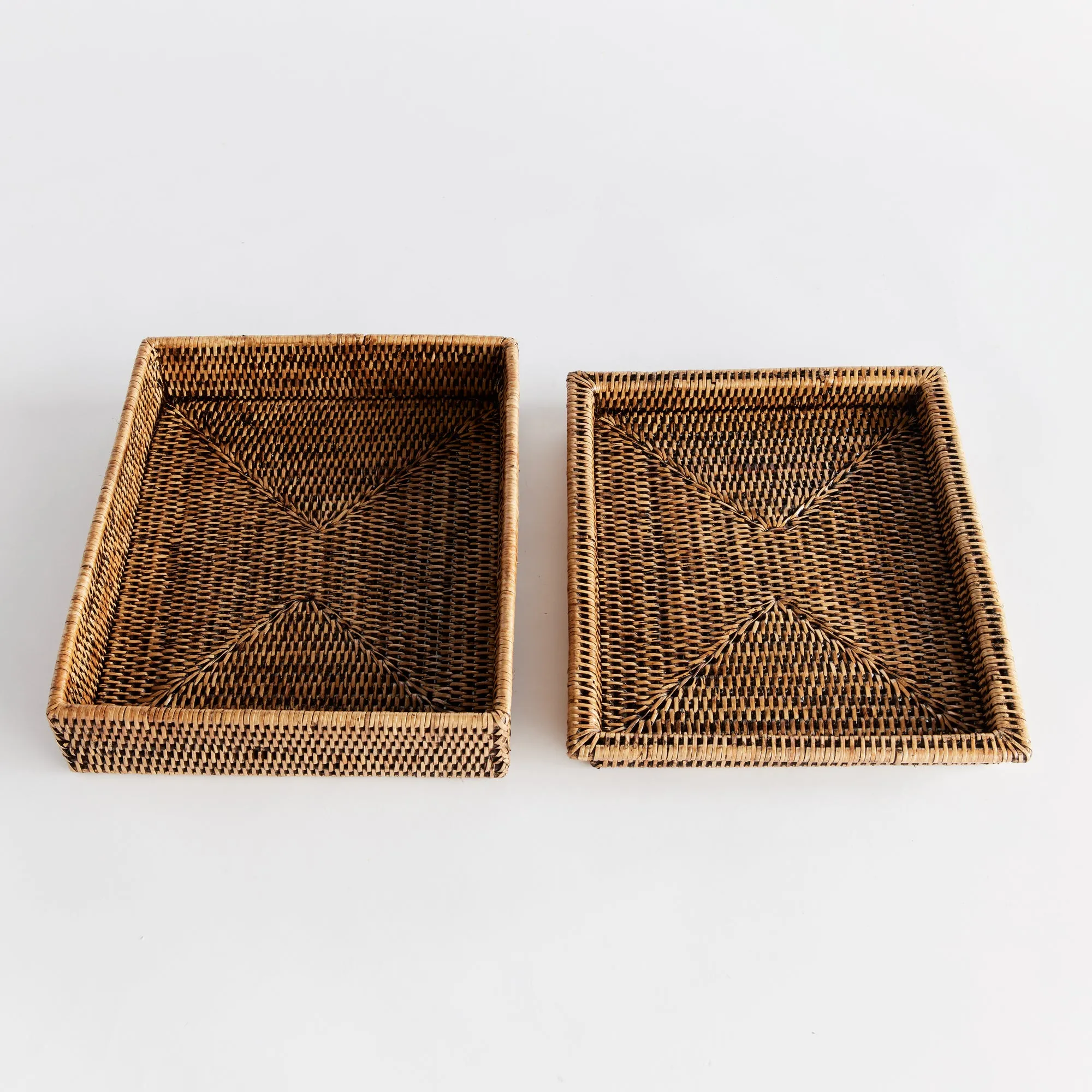 NAPA Home & Garden, BURMA RATTAN LIDDED LETTER BOX,N4TN01BR