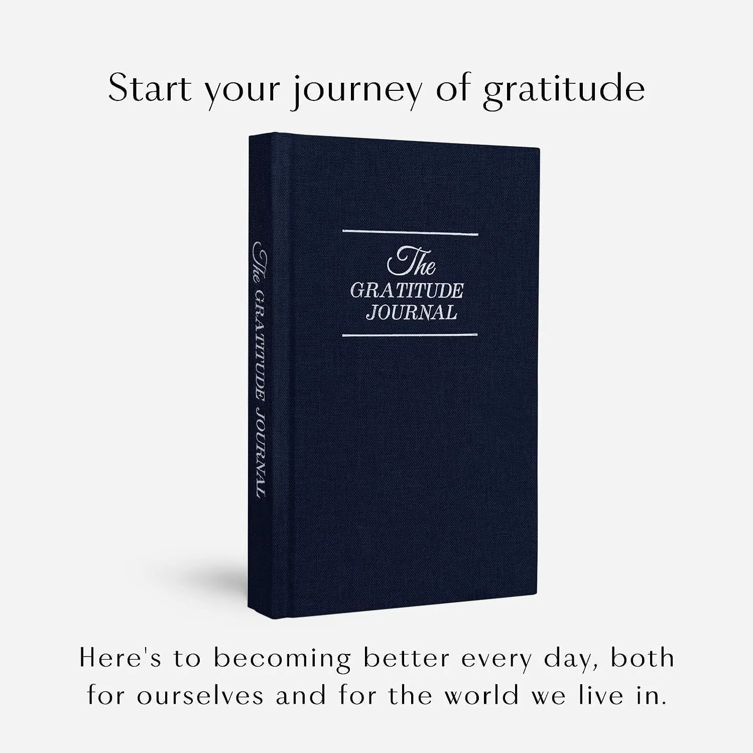 NEW The Gratitude Journal, 5 Minute Journal a Day for More Happiness, More Motivation, Gratitude Journal for Women & Men Personal Organizers 2023 (8.5 * 5.5 inches) (Blue)