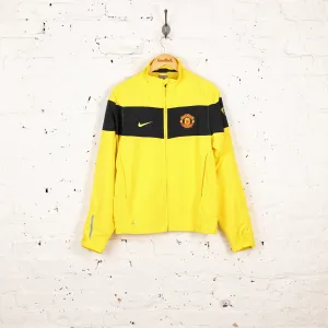 Nike Manchester United 2009 Tracksuit Top Jacket - Yellow - M