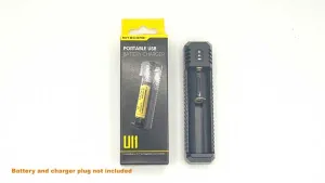 Nitecore Portable USB Battery Charger UI1 - For Third Party Batteries