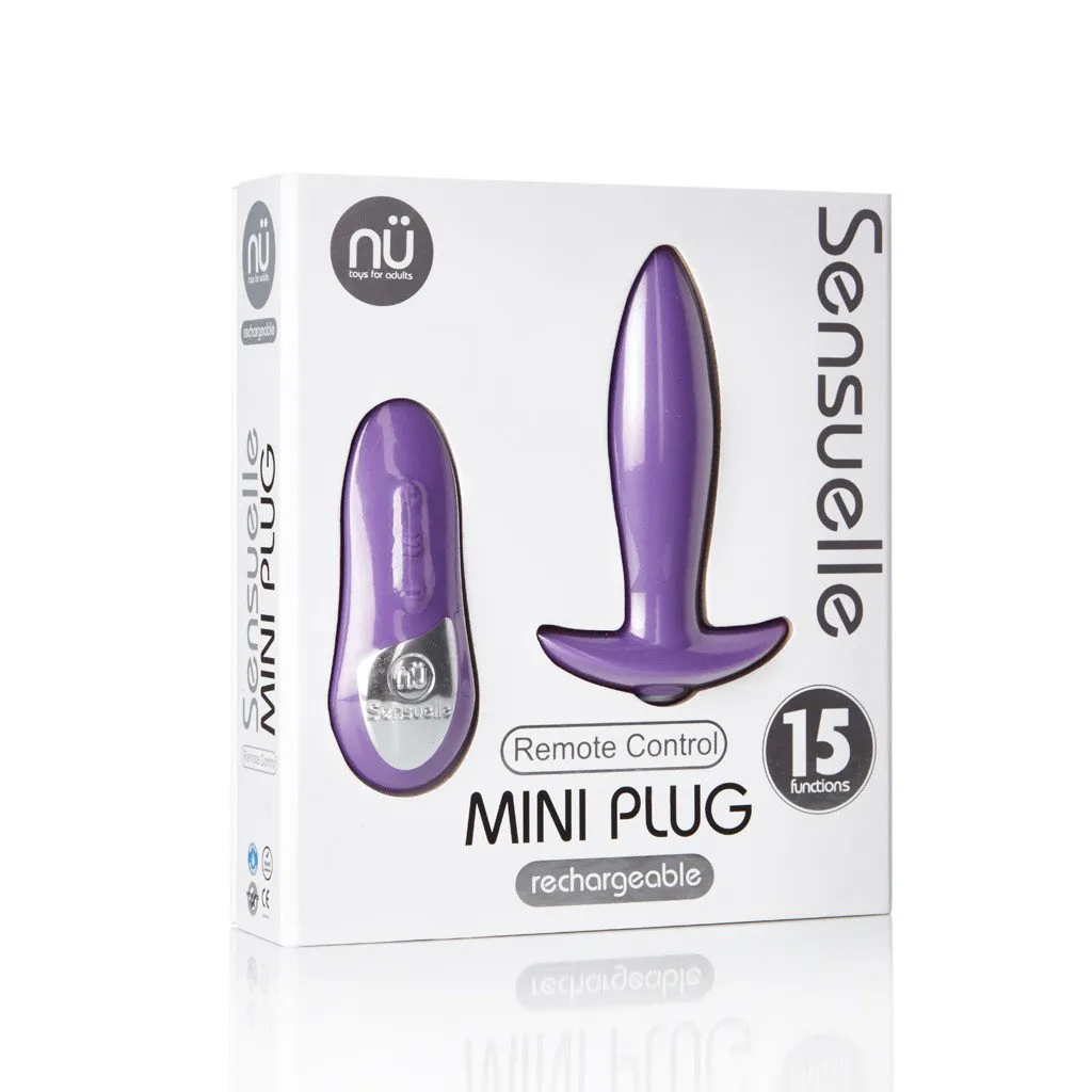 Nu Sensuelle Remote Control Vibrating Mini Plug