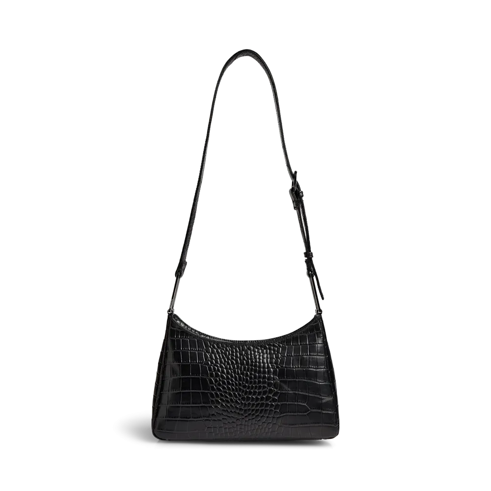 NuriaMBG Crossbody Bag, Croco