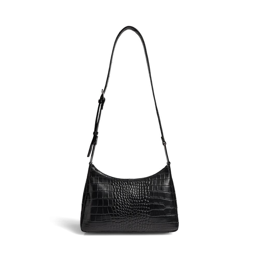 NuriaMBG Crossbody Bag, Croco