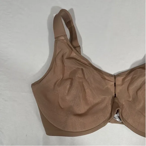NWT $82‎ Spanx [ 36G ] Low Profile Illusion Lace Minimizer Bra Cafe Nude