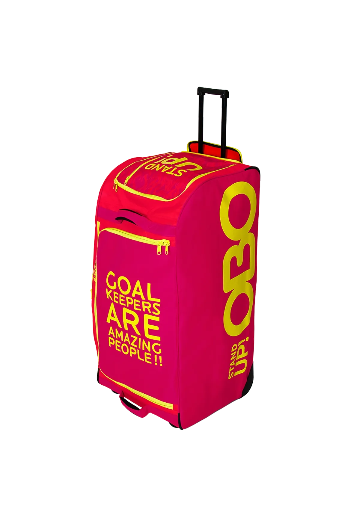 OBO Wheelie Stand Up Bag Pink