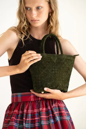 Olive Suede Bag