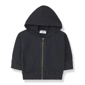 One More In The Family- MANUELE Zip UP HOODIE (anthracite)