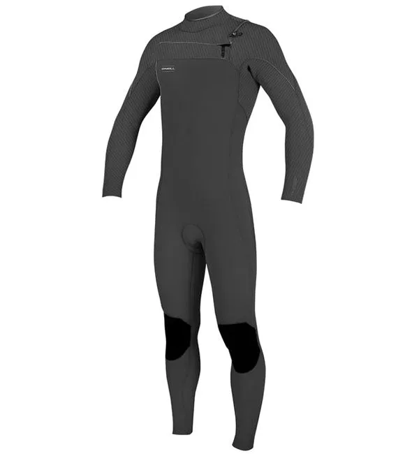 O'Neill Hyperfreak 3/2 Chest Zip Full Wetsuit - Graphite/Graphite
