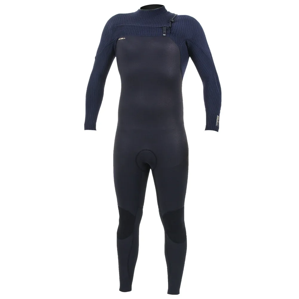 O'Neill Hyperfreak 5/4mm Chest Zip Full Wetsuit  - Black/Abyss