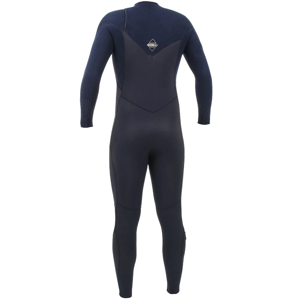 O'Neill Hyperfreak 5/4mm Chest Zip Full Wetsuit  - Black/Abyss