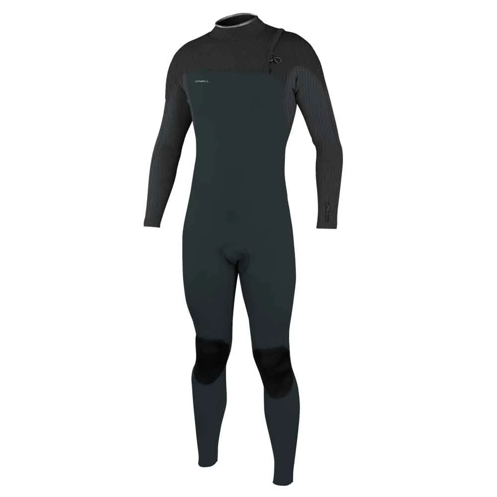 O'Neill Hyperfreak Comp 4/3mm  Zip Free Wetsuit - Gun Metal Black