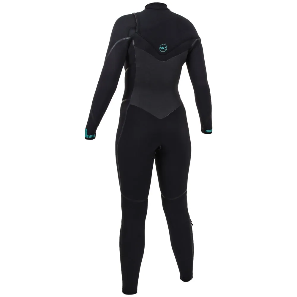 O'Neill Womens Psycho Tech 5/4mm CZ Winter Wetsuit - Black/Black