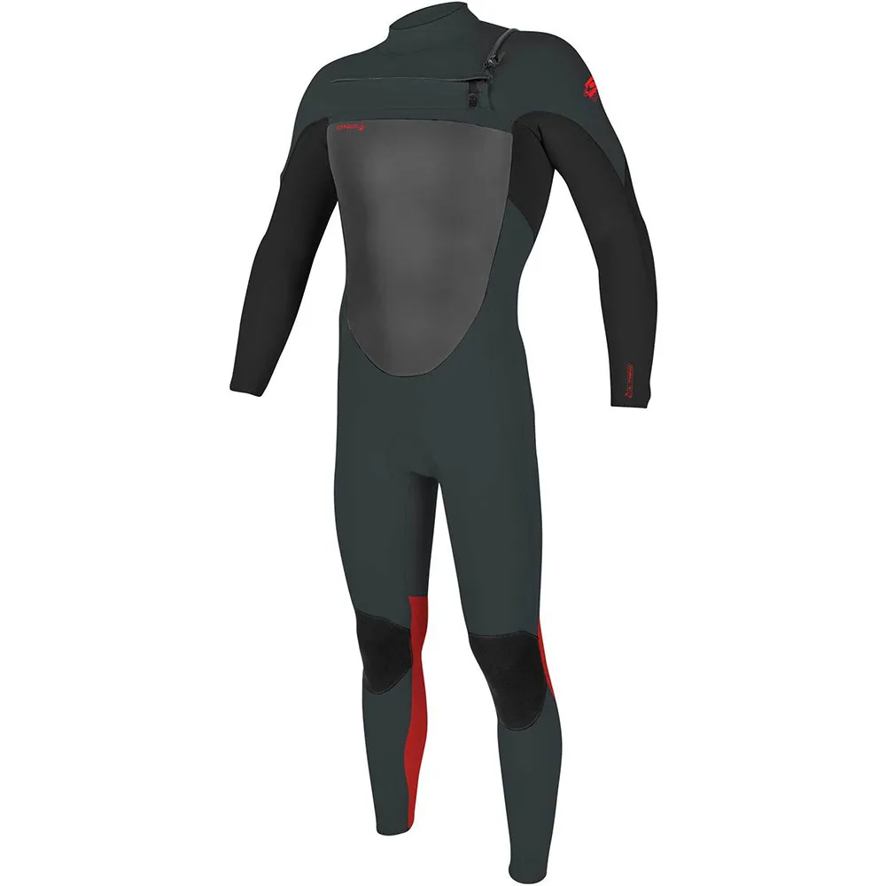 O'Neill Youth Epic 4/3mm Chest Zip Wetsuit  - Gun Metal