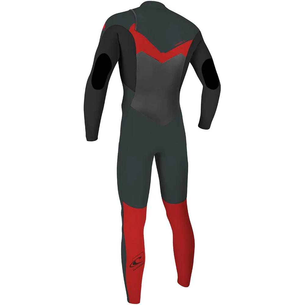 O'Neill Youth Epic 4/3mm Chest Zip Wetsuit  - Gun Metal