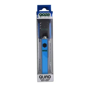 OOZE Quad 510 Thread 500 mAh Square Vape Pen Battery with USB Charger - Various Colors - (1 Count)