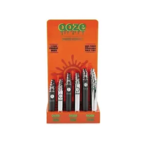 OOZE Standard Vape Battery Display - (24 Count Display)