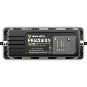 Open Box Minn Kota On-Board Precision Charger MK-110 PCL 1 Bank x 10 AMP LI Optimized Charger