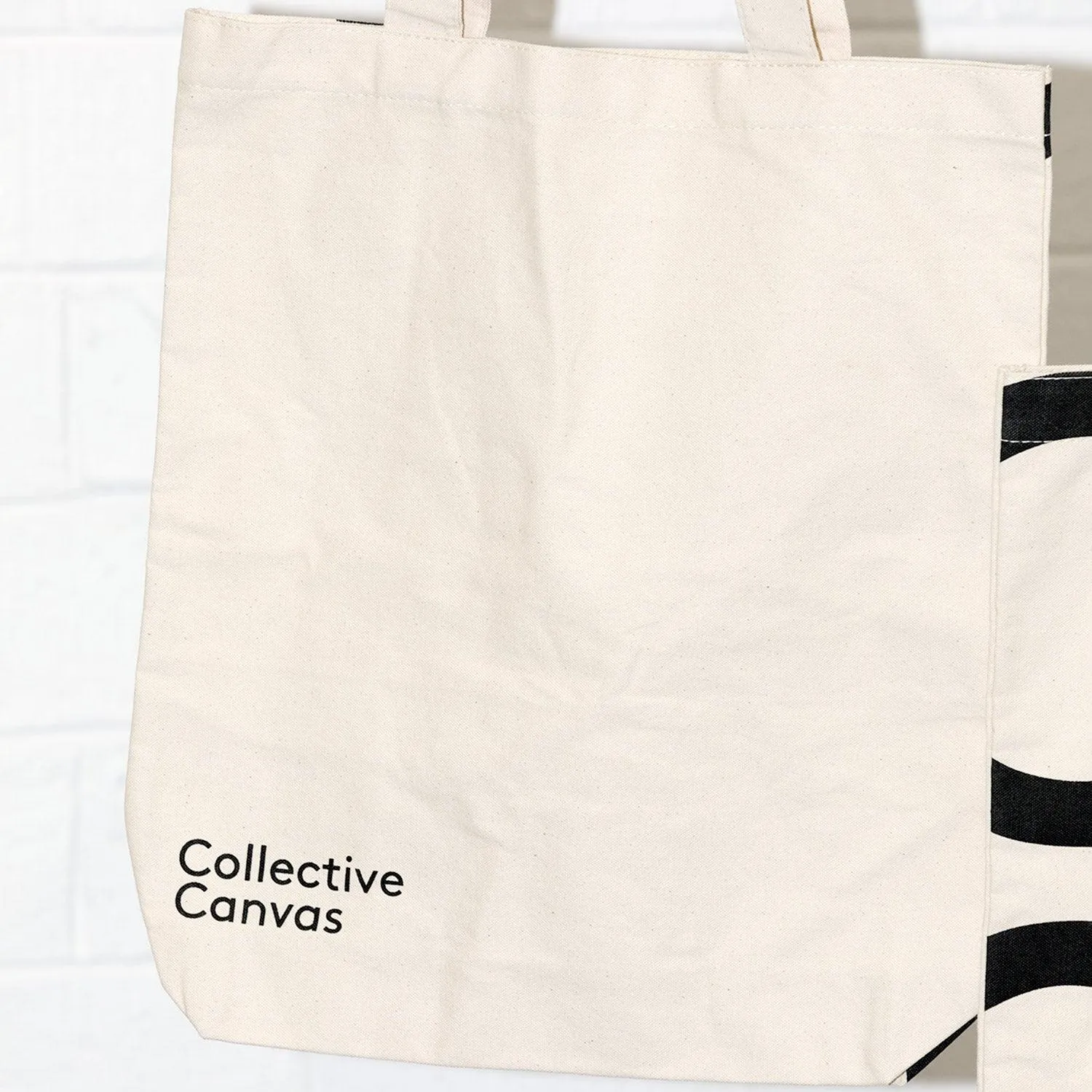 Organic Cotton 'Big Logo' Tote Bag