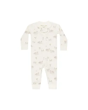 ORGANIC Zip Longsleeve Sleeper || Swans