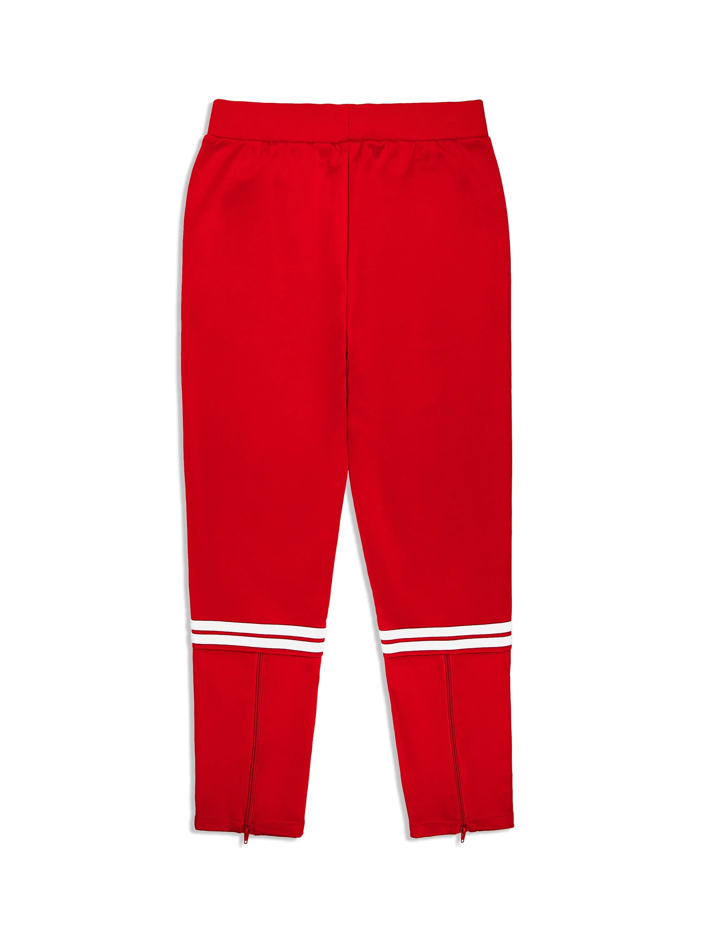 Orion Track Pant- Adrenaline Rush/ White