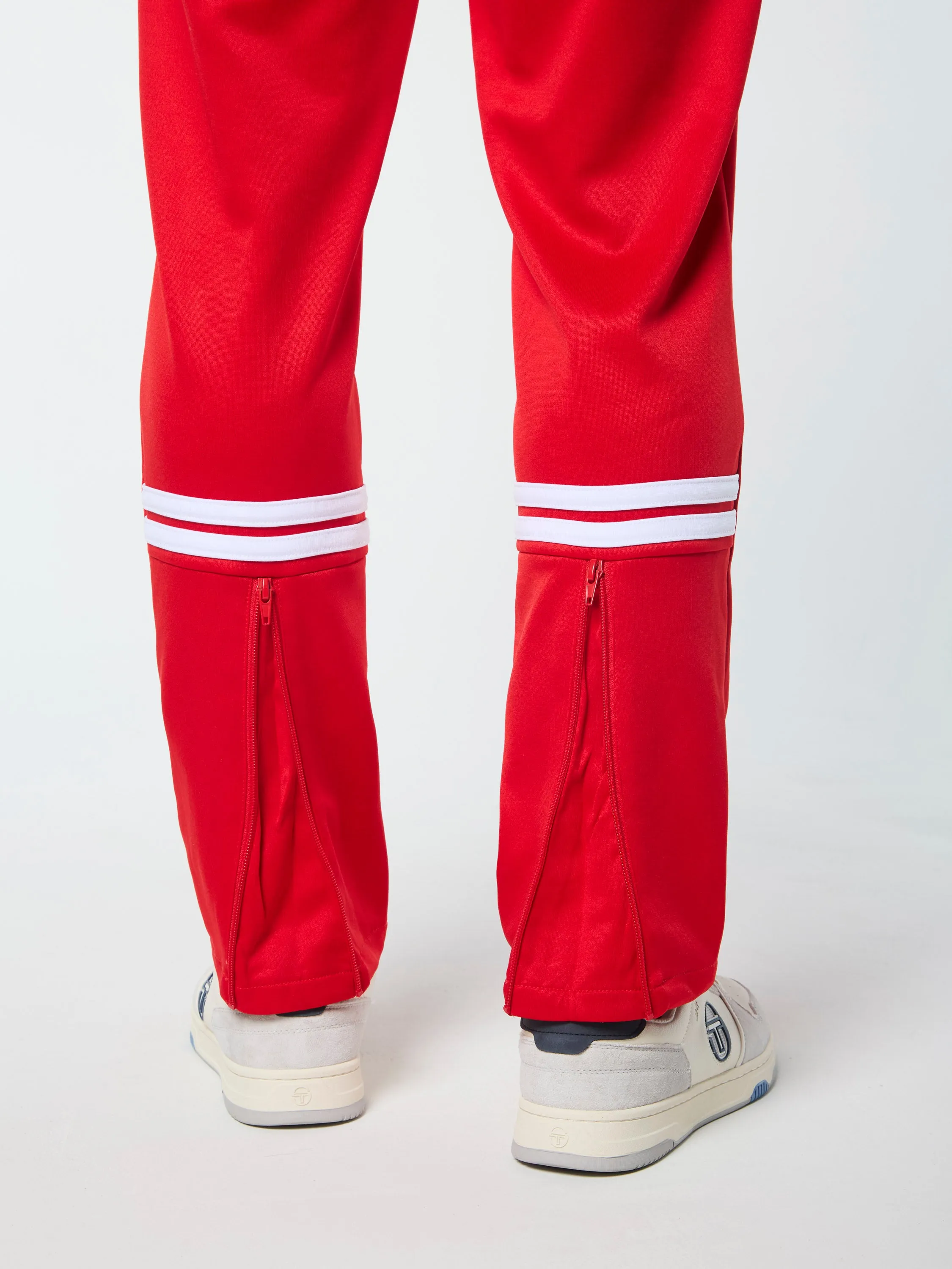Orion Track Pant- Adrenaline Rush/ White