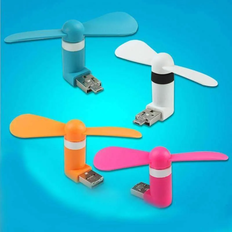 OTG Micro USB Cooling Fan Mini