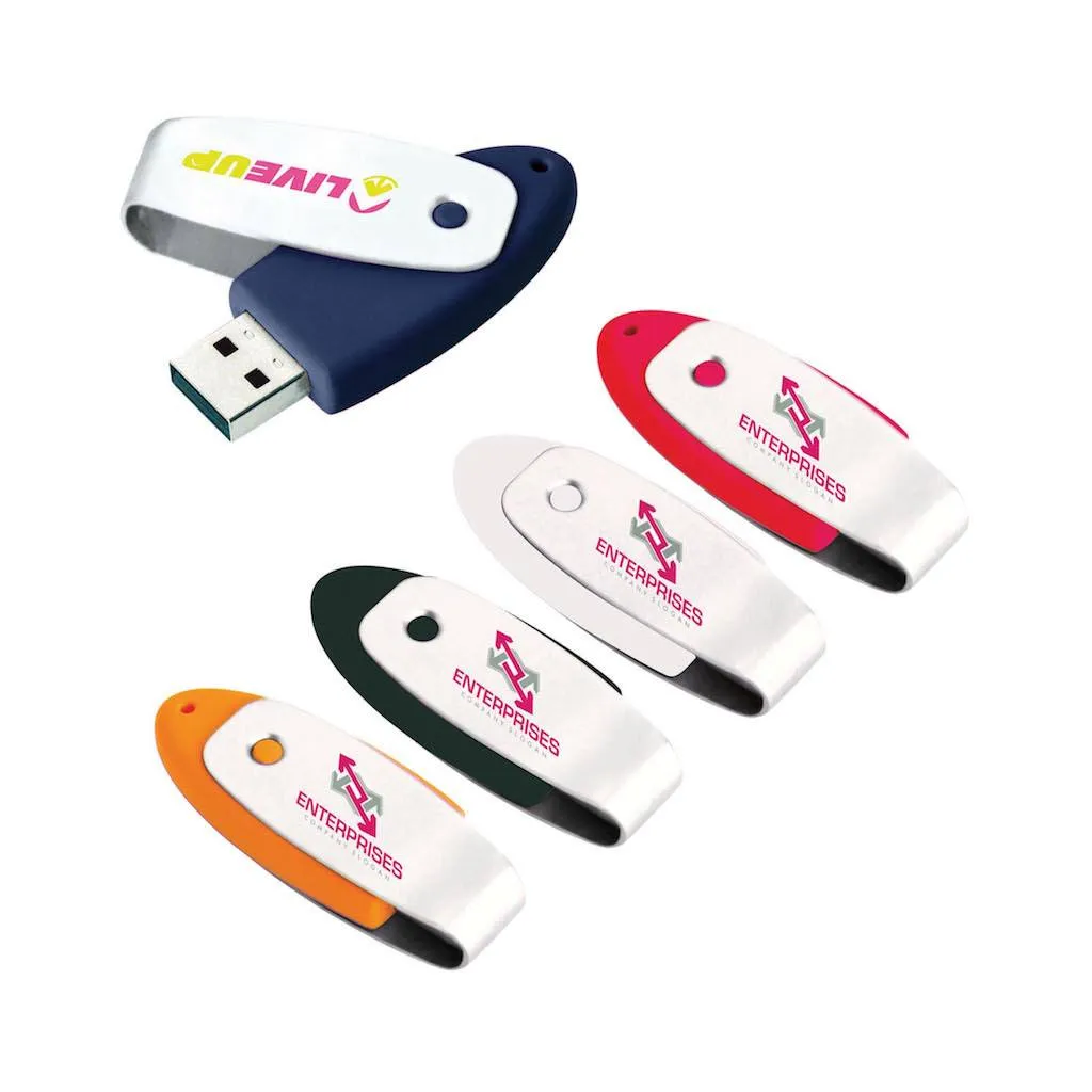 Oval USB 2.0 Flash Drive(SUSB-06)