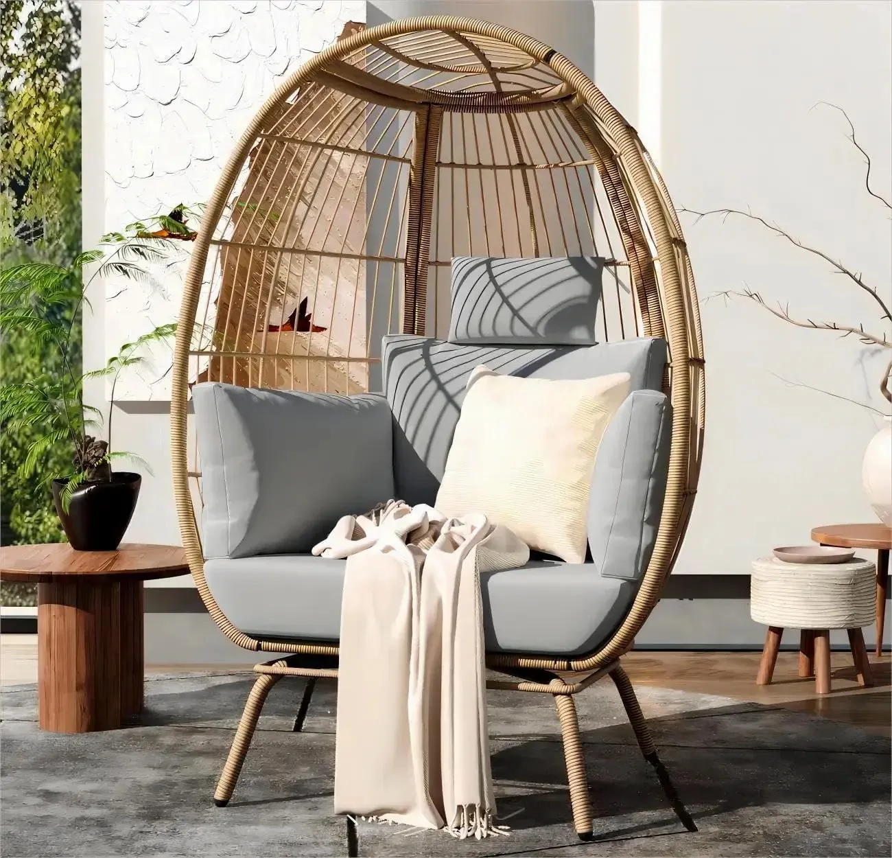 Oversized Lounger Patio Swing