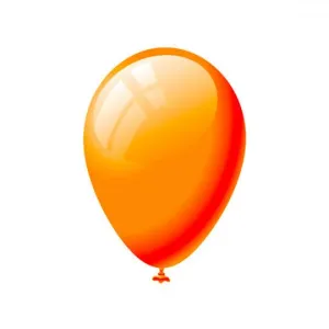 Palloncini Medi Arancio 28 cm - 16 pezzi