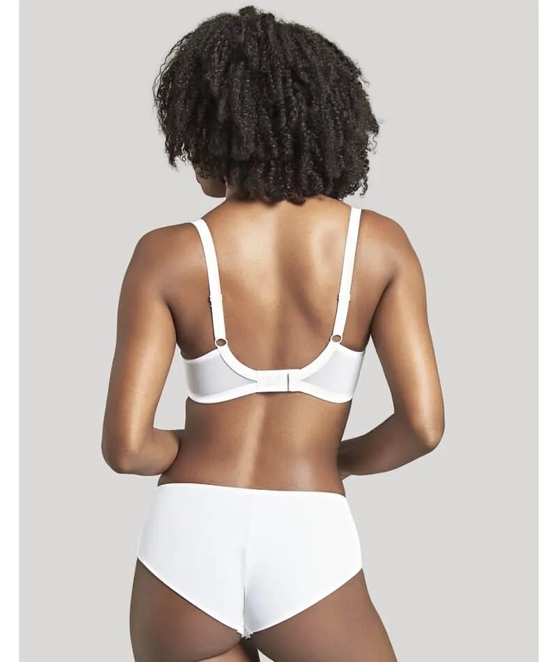 Panache Ana Underwired Plunge Bra - White