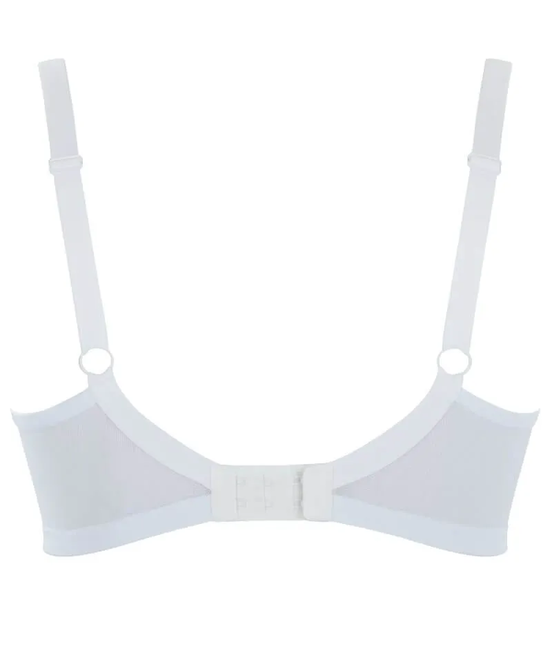 Panache Ana Underwired Plunge Bra - White
