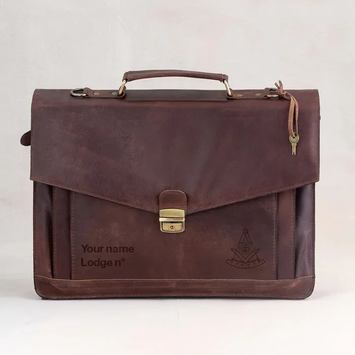 Past Master Blue Lodge Briefcase - Various Sizes