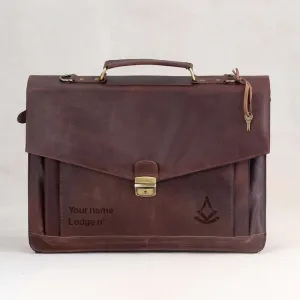 Past Master Blue Lodge Briefcase - Various Sizes