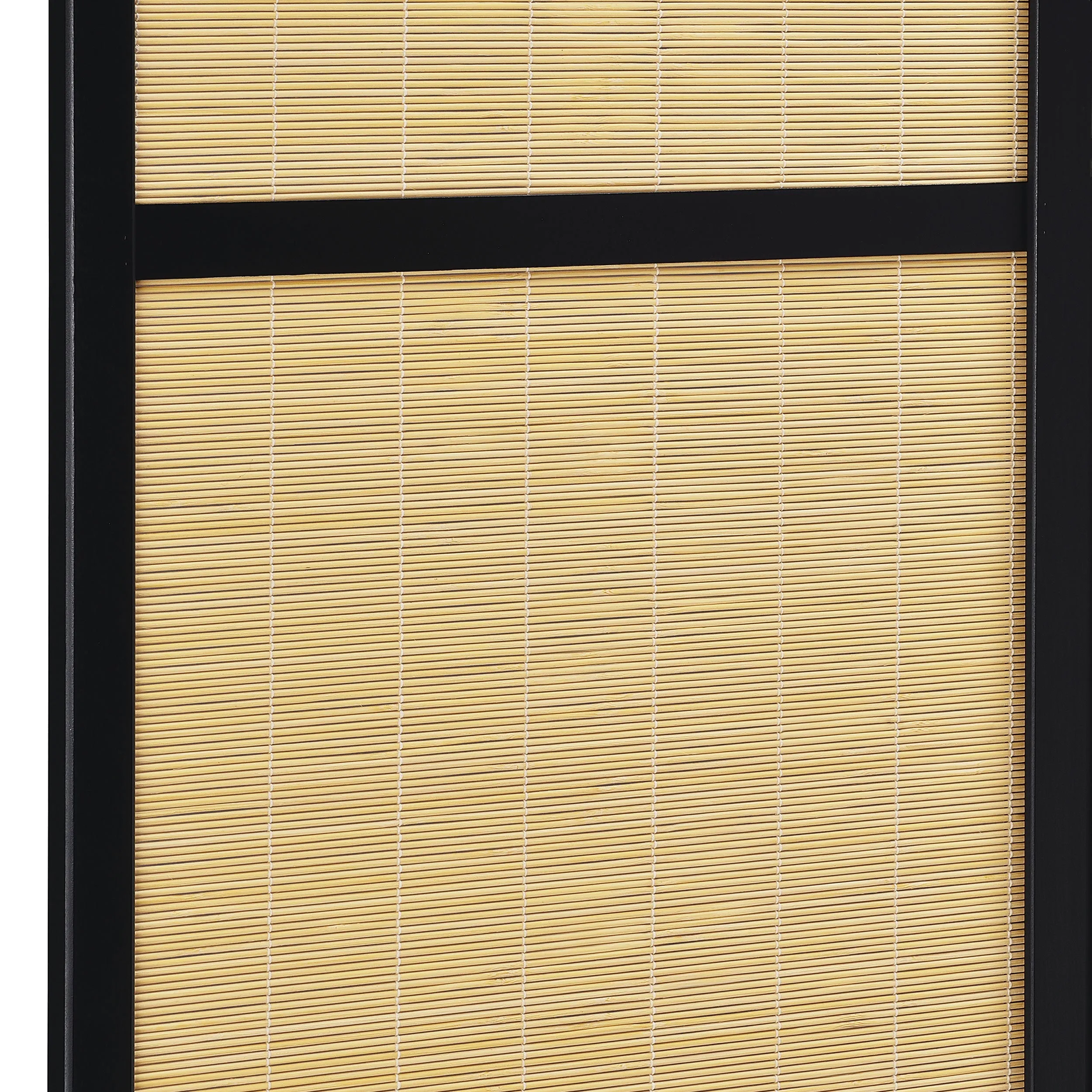 Pearce 4-panel Bamboo Room Divider Folding Screen Natural