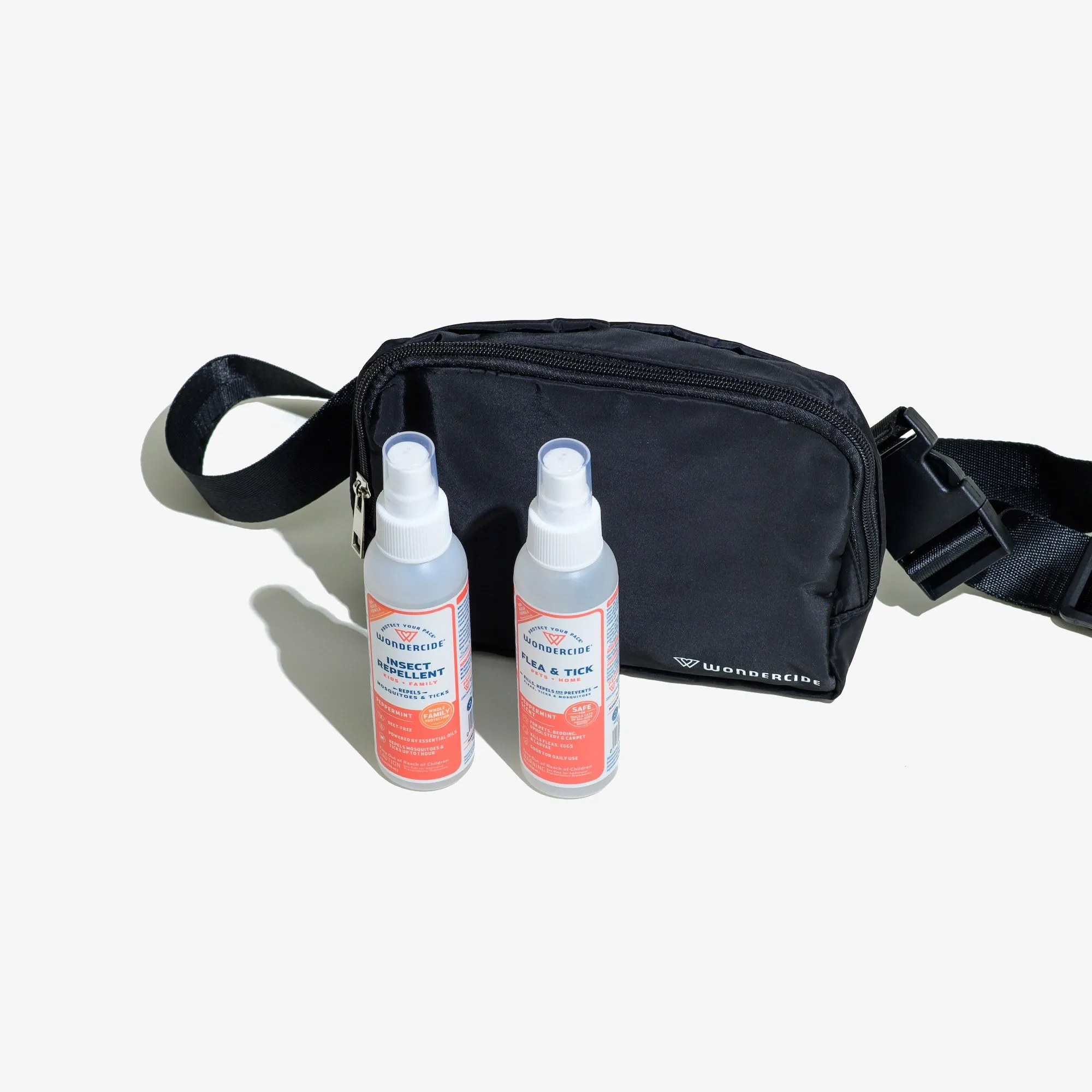 Peppermint Travel Kit with Sling Bag & Bug Sprays for Pets & People