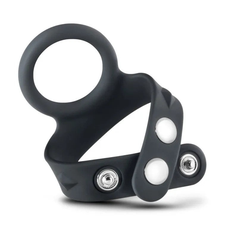 Performance - Vs7 - Silicone C & Ball Strap  Large - Black